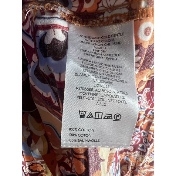 Anthropologie The Somerset Maxi Dress Size X- Large XL Geometric Print - Picture 10 of 12